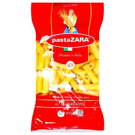 Макароны Pasta Zara ригатони 500г