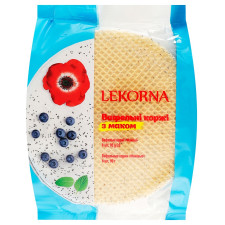 Коржі вафельні Lekorna з маком 90г mini slide 1