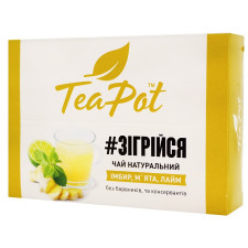 Чай TeaPot імбирний концентрований у стіках 180г mini slide 1