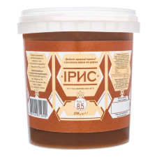 Продукт згущений Полтавочка Ірис варений з рослинним жиром та цукром 8,5% 570г mini slide 1