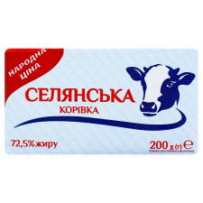 Суміш рослинно-молочна Селянська Корівка 72,5% 200г mini slide 1