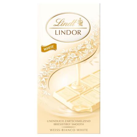 Шоколад белый Lindt Lindor 100г