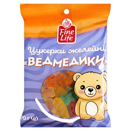 Цукерки Fine Life Ведмедики желейні 70г