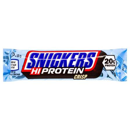 Батончик Snickers Протеїн хрусткий 55г