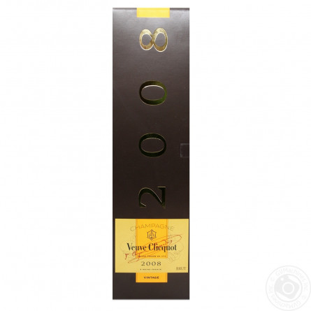 Шампанское Veuve Cliquot Ponsardin Vintage Reserve Brut Blanc белое брют 12% 0,75л slide 1