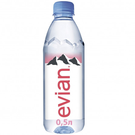 Вода мінеральна Evian негазована 0,5л slide 1