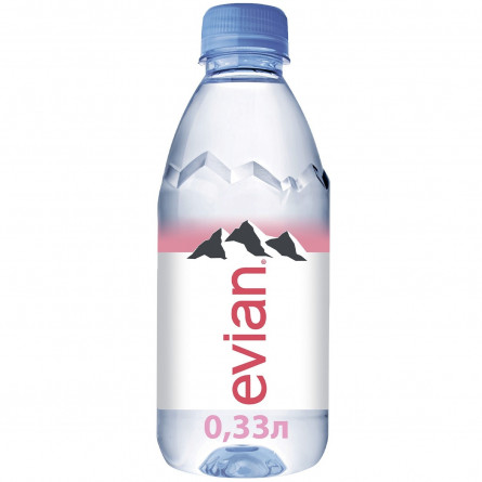 Вода Evian негазированная 0,33л