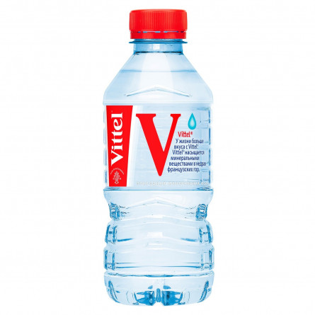 Вода негазированная Vittel 0.33л