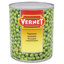 Горошок Vernet зелений 800г mini slide 1