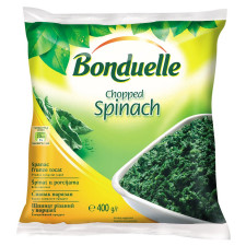 Шпинат Bonduelle різаний у порціях 400г mini slide 1