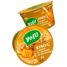 Закуска Yofi! Hummus з медом та гірчицею по-діжонськи 250г mini slide 1