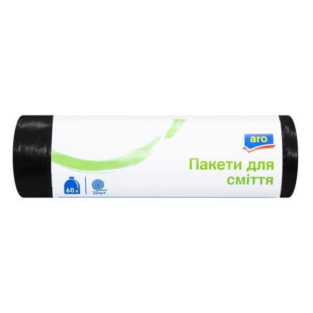 Пакети для сміття Aro 60л 20шт