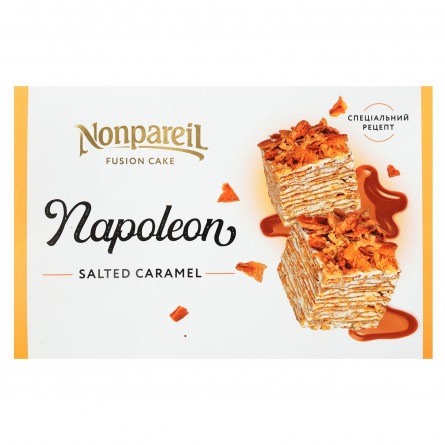 Торт Nonpareil Picher Наполеон с солоною карамеллю 450г