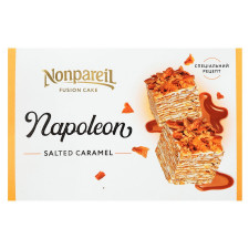 Торт Nonpareil Picher Наполеон с соленой карамелью 450г mini slide 1