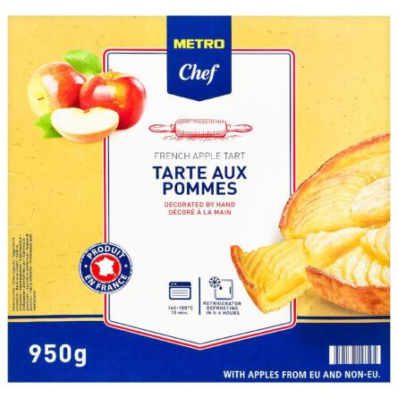 Тарт Metro Chef яблучний 950г