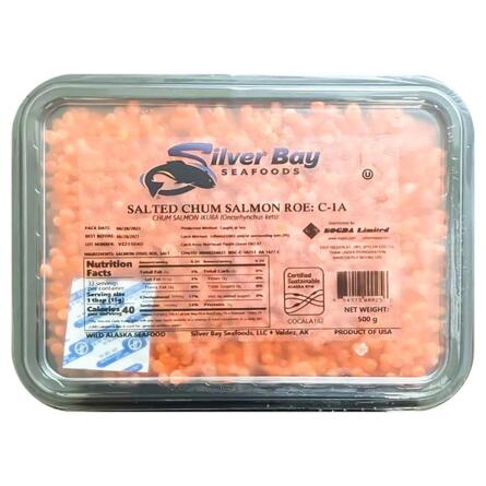 Ікра кети Silver Bay Seafoods швидкозаморожена 500г