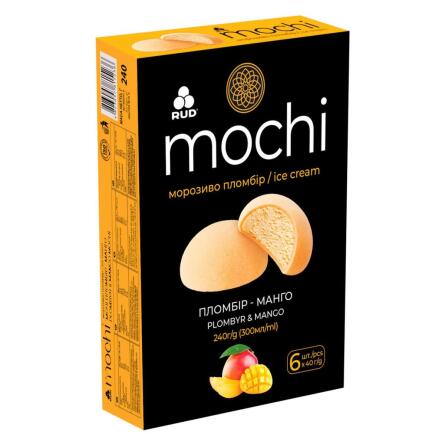 Морозиво-десерт Rud Mochi Пломбір-манго 240г