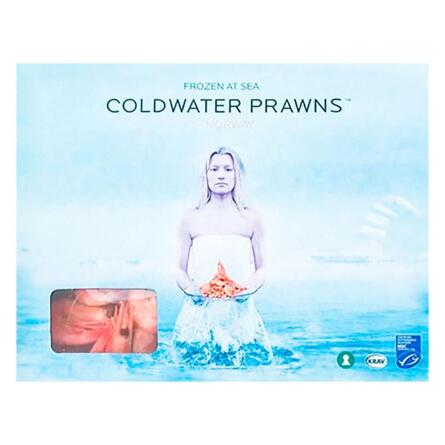 Креветка Coldwater Prawns варена в панцирі 70/90 2кг