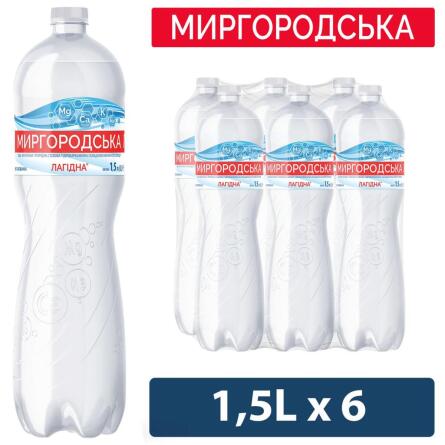 Вода мінеральна Миргородська Лагідна негазована 1,5л