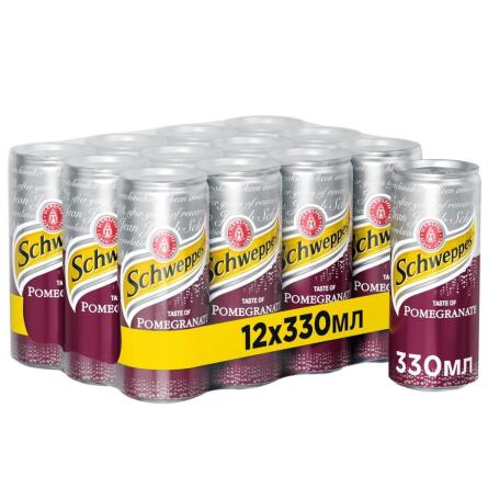 Напій газований Schweppes Гранат 0,33л