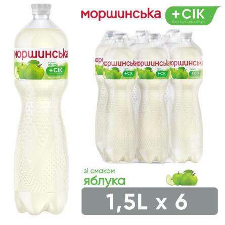 Напиток негазированный Моршинская со вкусом яблока 1,5л