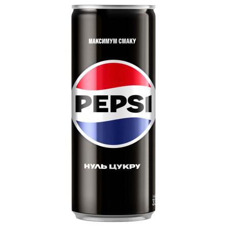 Напій газований Pepsi Black 0,33л