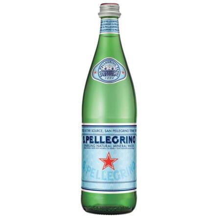 Вода мінеральна San Pellegrino газована 0,75л