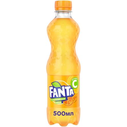 Напій газований Fanta Апельсин 0,5л