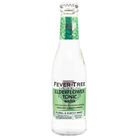 Напій сильногазований Fever-Tree Elderflower Tonic Water 200мл