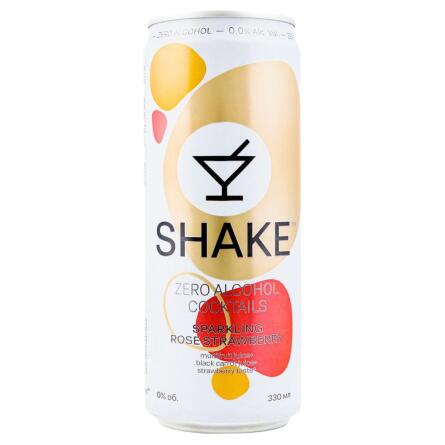 Напиток безалкогольный Shake Sparkling Strawberry сильногазированный 0,33л