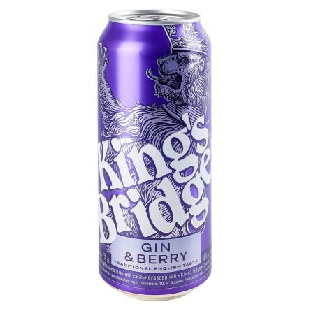 Напиток слабоалкогольный King's Bridge Gin & Berry 7% 0,5л