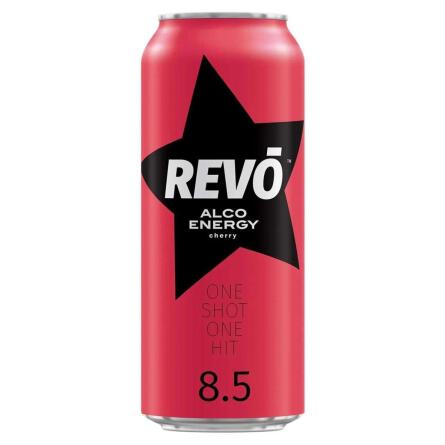 Напиток слабоалкогольный Revo Cherry Alco Energy энергетический 8,5% 0,5л