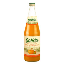 Сік Galicia яблучно-гарбузовий з м'якоттю 1л скло mini slide 1