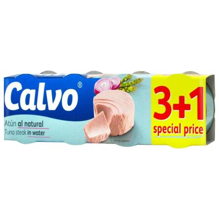 Тунец Calvo в собственном соку 4Х80г