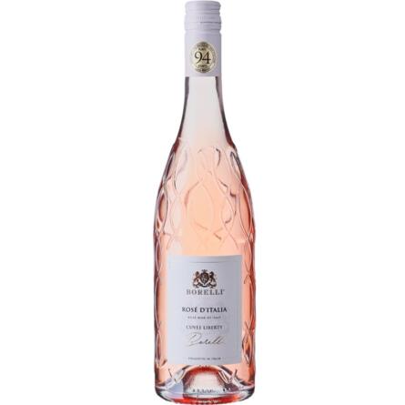 Вино Боррелі, Кюве Ліберті Розе / Borelli, Cuvee Liberty Rose, Provinco Italia, рожеве напівсухе 0.75л