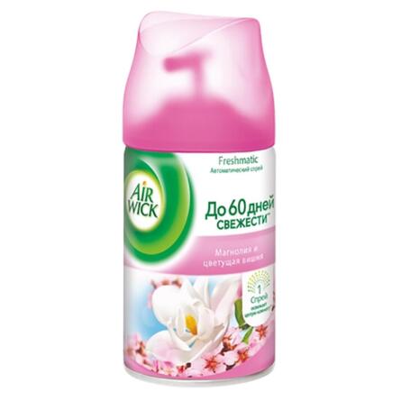 Балон змінний аерозольний Air Wick Freshmatic Магнолія і квітуча вишня 250мл