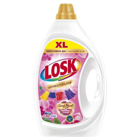 Гель для стирки Losk Color Эфирные масла и аромат цветка 2,25л