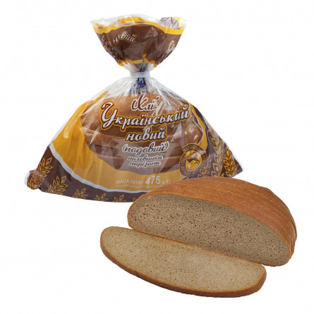 Хліб Кулиничі Український новий половинка нарізка 475г