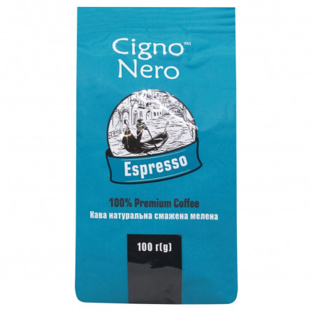 Кава Cigno Nero Espresso мелена 100г slide 1