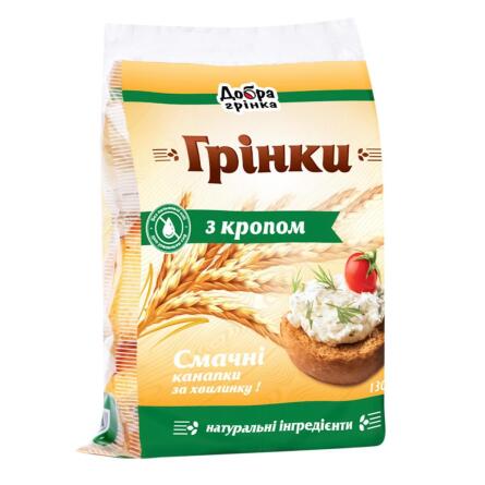 Гренки Добрая гренка с укропом 130г