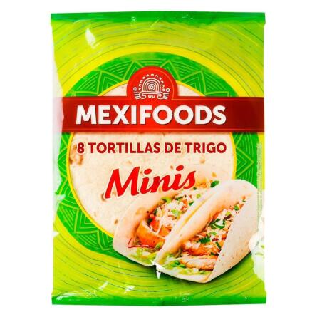 Тортилья Mexifoods Minis пшенична 200г