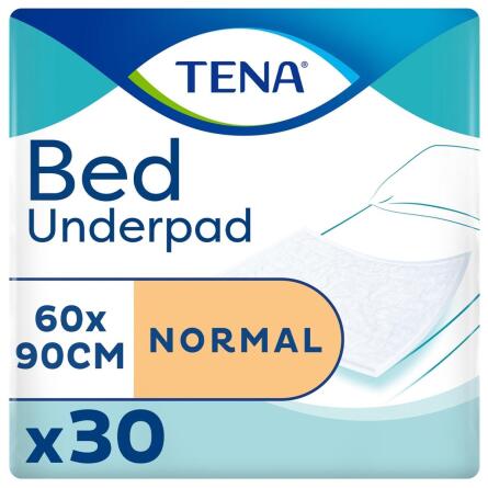 Пеленки влагопоглощающие Tena Bed Normal 60х90см 30шт