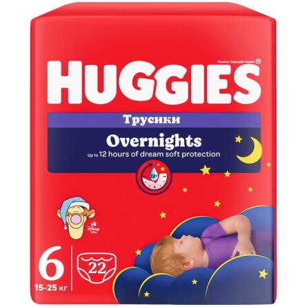 Підгузки-трусики Huggies Pants 6 Overnight 15-25кг 22шт