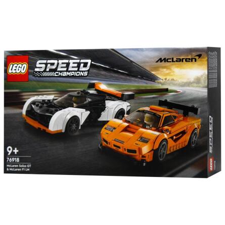 Конструктор Lego Speed Champions McLaren Solus GT і McLaren F1 LM 76918