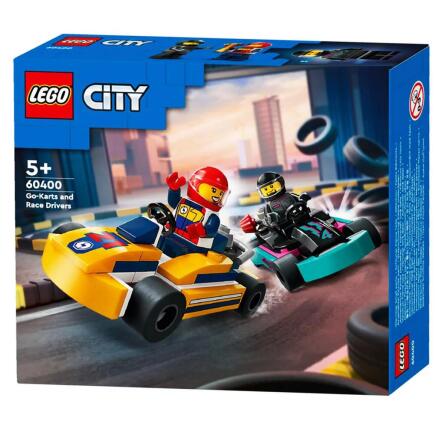 Конструктор Lego City Картинг и гонщики 60400