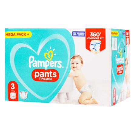 Підгузки-трусики Pampers Pants розмір 3 Midi 6-11кг 120шт