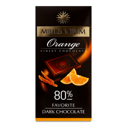 Шоколад чорний Millennium Favorite Orange 80%