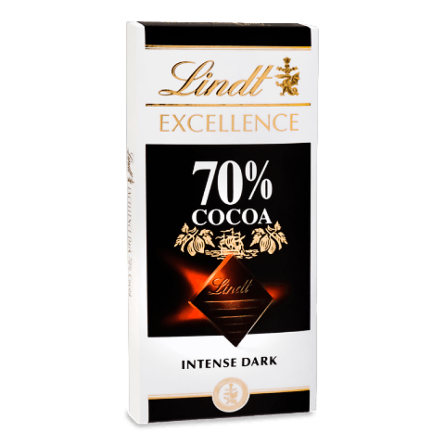 Шоколад Lindt Excellence швейцарський 70% какао