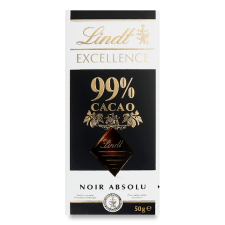 Шоколад Lindt Excellence швейцарський 99% какао mini slide 1