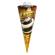 Мороженое Рудь Импреза Три шоколада пломбир в рожке 100г mini slide 1